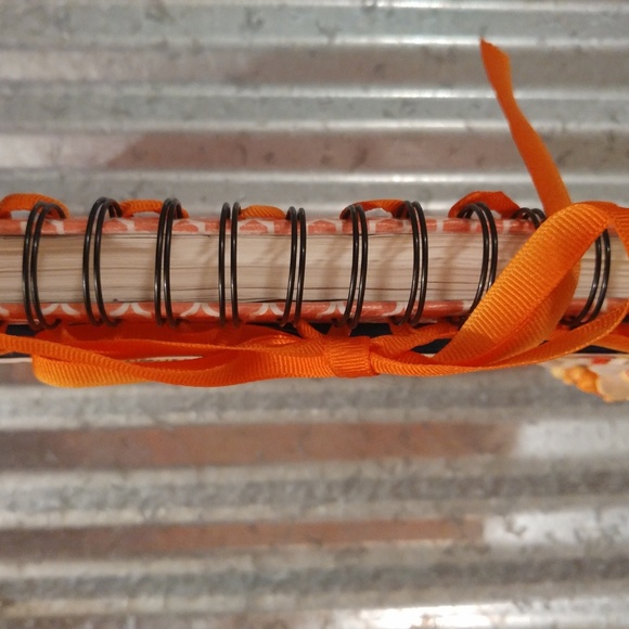 Wire Bound Handcrafted Handmade Hard Cover Journal - Picture 4 of 6